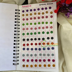 Color Glitter Sticker Bindi-B017
