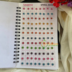 White Stone Sticker Bindi -BB05