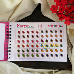 Color Stone Sticker Bindi-Navya Suhag-B010