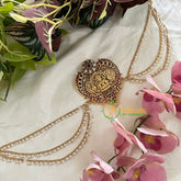 Premium Lakshmi Jada Bun Billai with Maatil -Bridal Bun Jada Billai -G9760