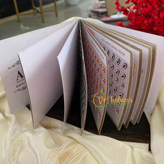 White Border Stone Cocktail Shapes Bindi Book-Ananya Short-BB034