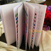 Color Sticker Bindi Book- Half and half -B03