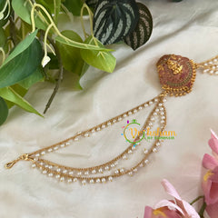 Premium Lakshmi Jada Bun Billai with Maatil -Bridal Bun Jada Billai -G9756