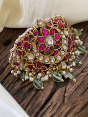 Exquisite Jadau Kundan High Neck Choker - J1241