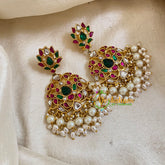 Precious Jadau Kundan Earrings -J1070