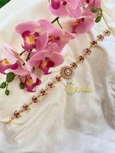 Precious Jadau Kundan Bridal Sheeshphool-Green White-J500