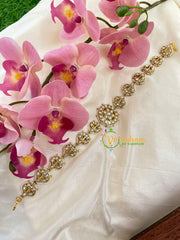 Precious Jadau Kundan Sheeshphool-Green White-J512