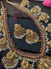Premium Guttapusalu Temple Lakshmi Haram -G4481