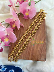 Premium AD Stone Peacock Bridal Anklets-G5703