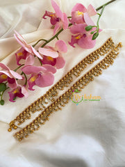 Premium AD Stone Peacock Bridal Anklets-G5700