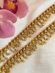 Premium AD Stone Peacock Bridal Anklets-G5700