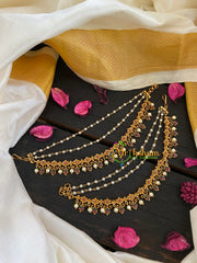 CZ Stone 3 Layered Pearl maatil- Spear-G5713