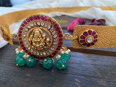 Precious Kundan Plain Hipbelt -Lakshmi-Adult's-J205