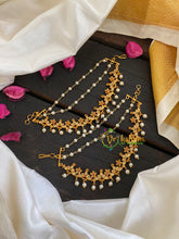 CZ Stone 3 Layered Pearl maatil -G5719