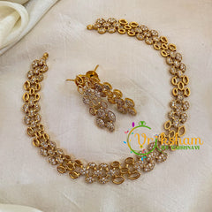 Premium AD Stone Short Neckpiece-G10662