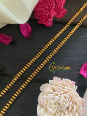 Elegant Gold Look Alike Thin Anklets-Tilak-G9005