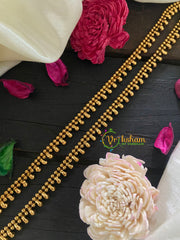 Elegant Gold Look Alike Thin Anklets  -G8970