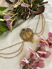 Premium Lakshmi Jada Bun Billai with Maatil -Bridal Bun Jada Billai -G9775