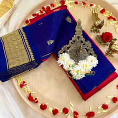 Kumkum Red Thiribhuvanam Silk Saree -Pure Silk -VS1285