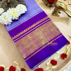 Lavender Thiribhuvanam Silk Saree -Pure Silk -VS1286