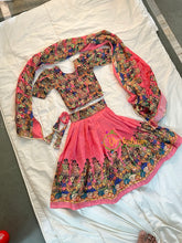 Pink Indian Traditional Girls Lehenga-VS1444