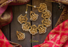 Saptha Lakshmi Neckpiece - Pearl-G219