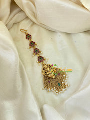 Premium AD Stone Lakshmi Maang Tikka -G8105