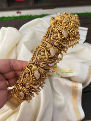 Premium AD Stone Lakshmi Temple Hipbelt–G4666