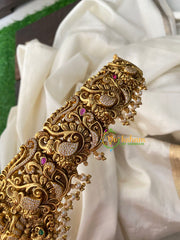 Premium AD Stone Lakshmi Temple Hipbelt–G4666