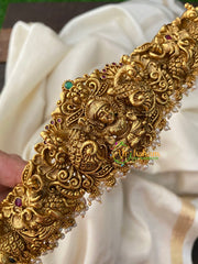 Premium AD Stone Lakshmi Temple Hipbelt–G4667