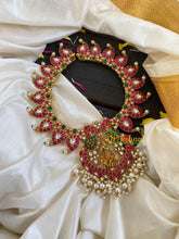 Krishna Pendant Jadau Kundan maanga Neckpiece-J596