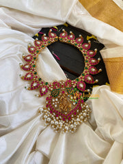 Krishna Pendant Jadau Kundan maanga Neckpiece-J596