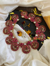 Precious Jadau Kundan Chakra Neckpiece -J593