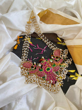 Precious Jadau Kundan Guttapusalu Neckpiece -J616