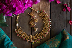 Lakshmi Short Kemp Guttapusalu - Gold look alike - With Jhumkas-G553