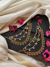 CZ Stone 3 Layered Floral maatil -G4652