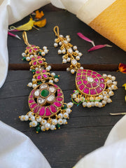 Precious Jadau Kundan Maang Tikka -J633