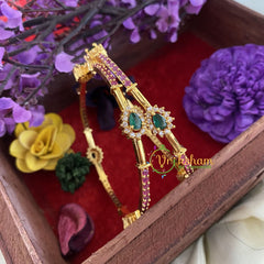 Premium AD Stone Bangles -G6826