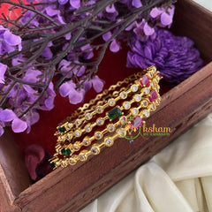 Premium AD Stone Bangles -G6813