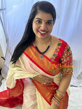 Traditional Kemp Bead Neckpiece- Blue -G7168