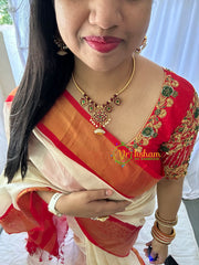 Red Green Traditional Kemp Maanga Addigai -G7187