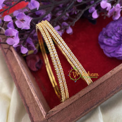 Premium AD Stone Bangles -G6821