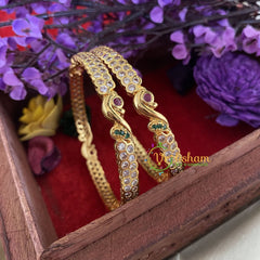Premium AD Stone Bangles -G6807