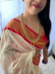 Lakshmi Coin Kaasumala Haram Temple Neckpiece -G913 ll