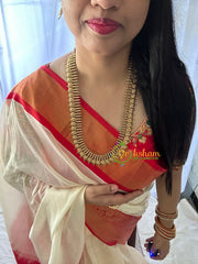 Lakshmi Coin Kaasumala Haram Temple Neckpiece -G913 ll