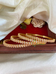 Premium AD Stone Bridal Bangle-4 Bangles-G9797