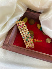 Premium AD Stone Bridal Bangle- 4 Bangles-G9813