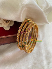 Premium AD Stone Bridal Bangle- 4 Bangles-G9813