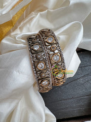 Premium Victorian Diamond Bridal Bangles-VV101