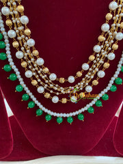 Multi Layered Royal Maala Neckpiece-G5735